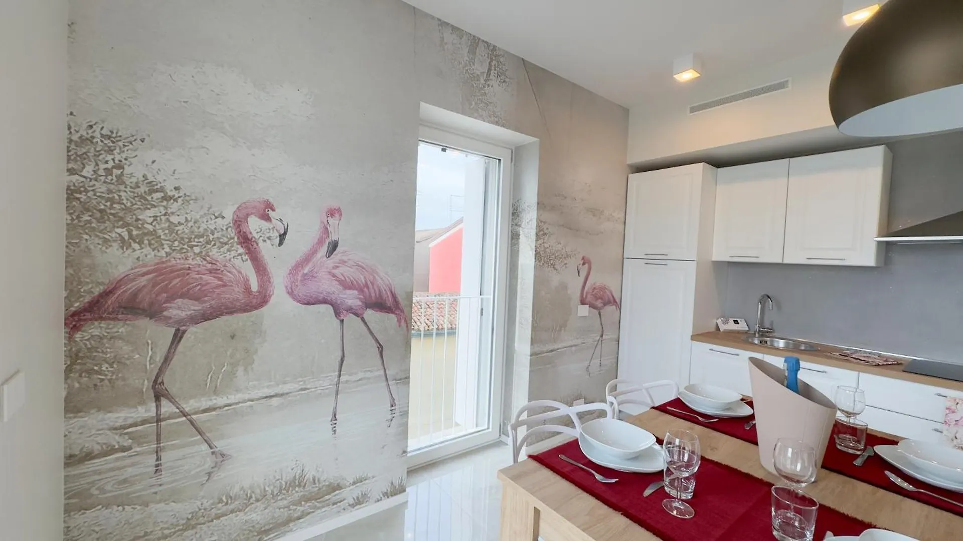 Seafront Modern Farmont Flamingo Suite Chioggia Apartment
